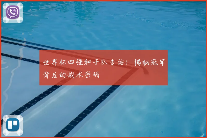世界杯四强种子队专访：揭秘冠军背后的战术密码